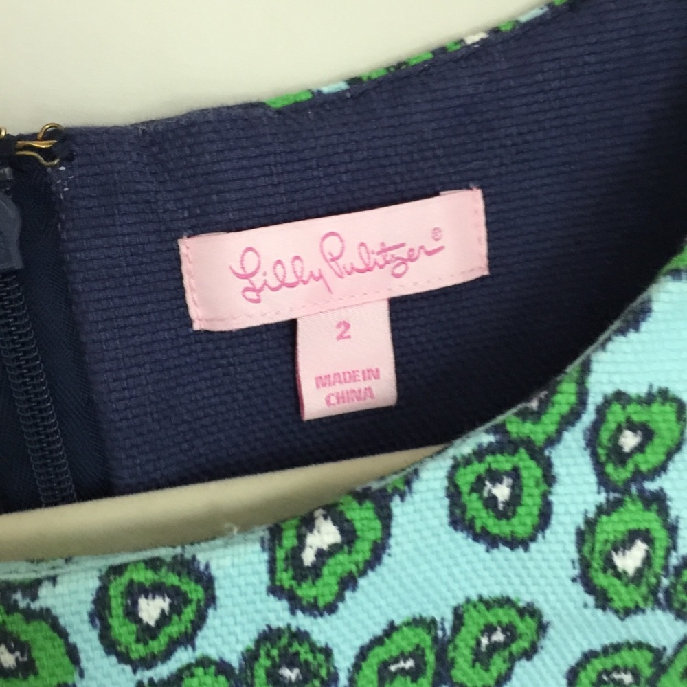 Lilly Pulitzer Shift In The Velvet Rope Placed - Picture 4 of 7